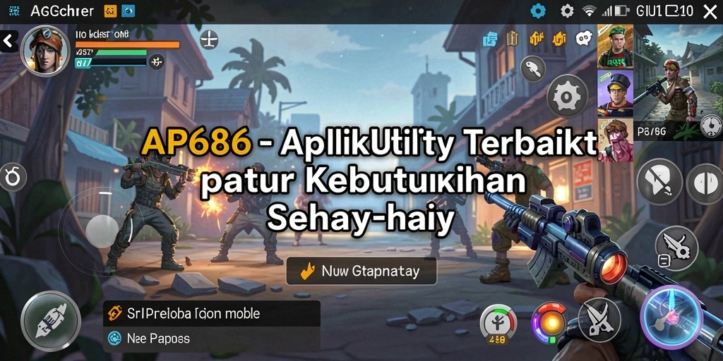 Tampilan utama aplikasi AP686 yang memudahkan pengelolaan tugas.