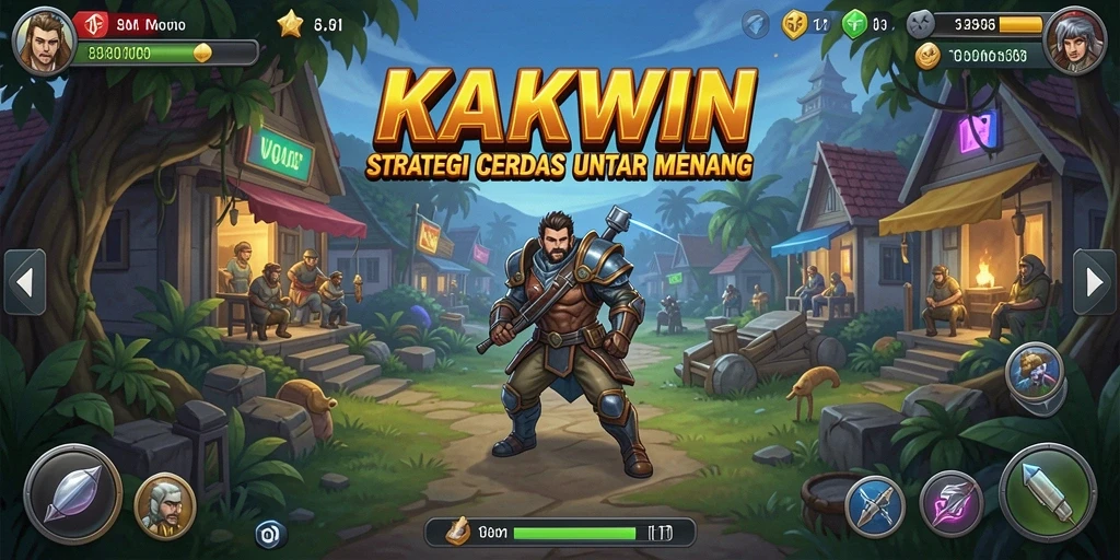 Tampilan gameplay KAKWIN yang menegangkan dan penuh strategi.