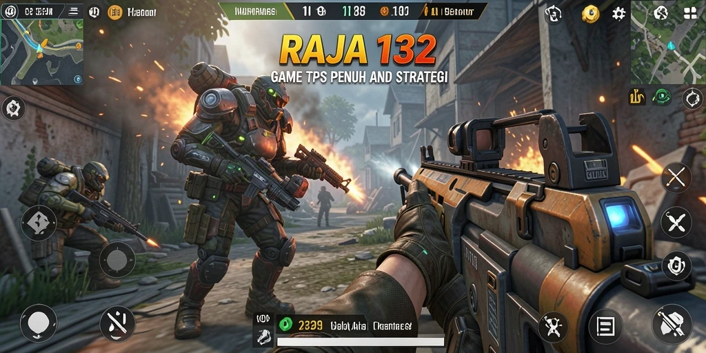 Gameplay mendebarkan di RAJA132 dengan aksi TPS penuh strategi.