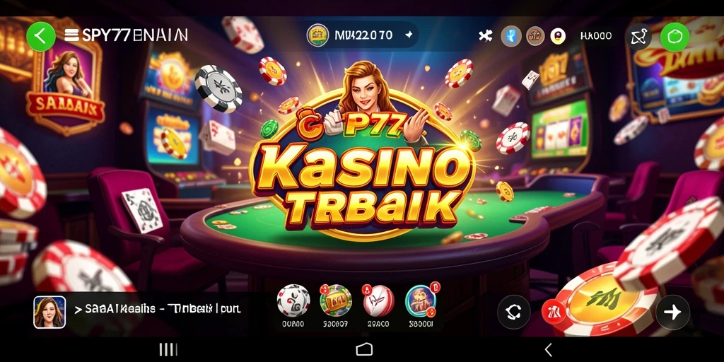 Tampilan gameplay SPY77 yang menarik dan mengasyikkan.