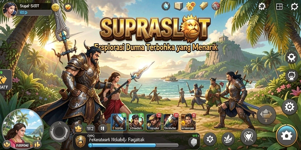 Tampilan gameplay Open World yang memukau dan interaktif.